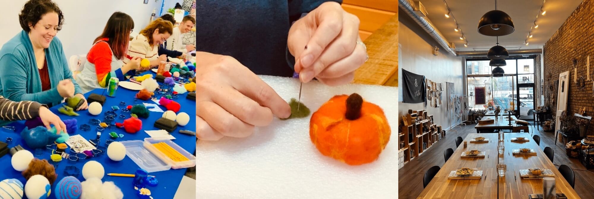 Fall Needle Felting Workshop - Oct. 3