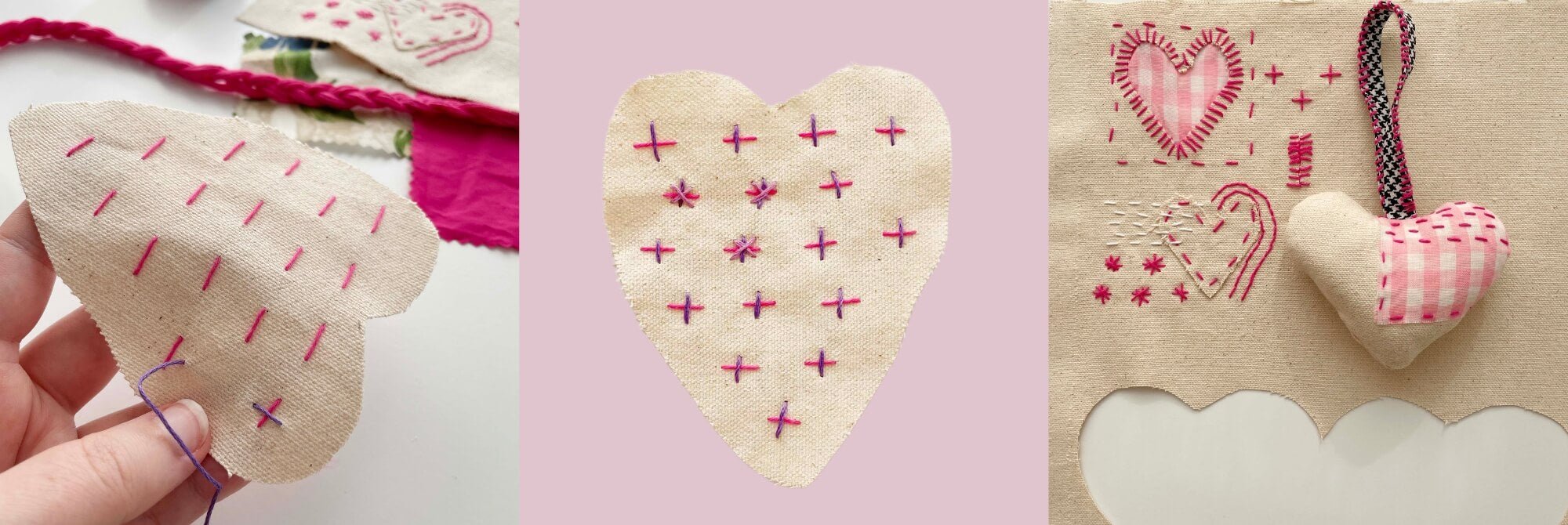 Valentine Heart Sachet Workshop - February 2